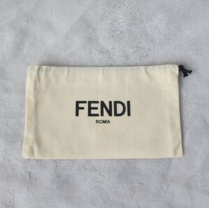 Auth Fendi Drawstring Dust Bags